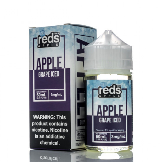 Reds Apple Ejuice - Reds Grape Iced -60ml