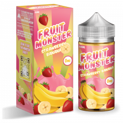 Frozen Fruit Monster eJuice Synthetic - Strawberry Banana Ice 100ml