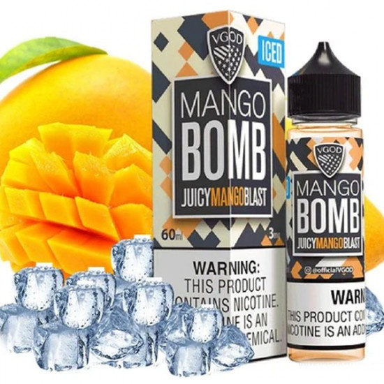 Vgod Mango Bomb Iced E-liquid 60ml